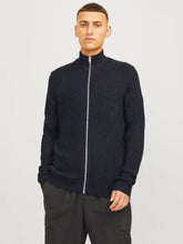 Load image into Gallery viewer, JACK &amp; JONES - JJELEWIS Knit Cardigan in Navy
