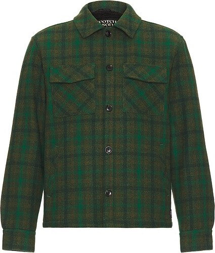 SCOTCH & SODA - Teddy Lined Check Jacket