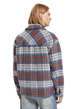 Load image into Gallery viewer, SCOTCH &amp; SODA - Brushed Wool Blend Check Overshirt Jacket
