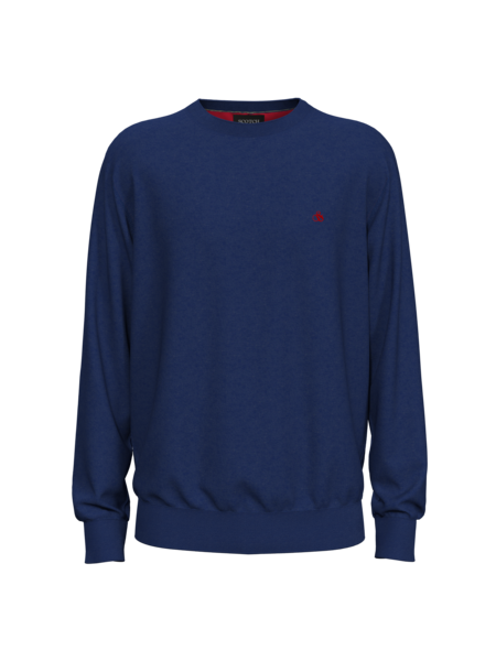 SCOTCH & SODA - Essentials Ecovero Viscose-Nylon Crewneck Pullover