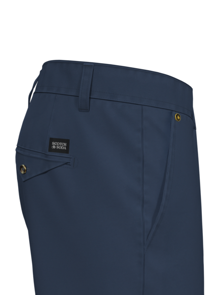 SCOTCH & SODA - Mott Slim-Fit Stretch Twill Chino in Storm Blue