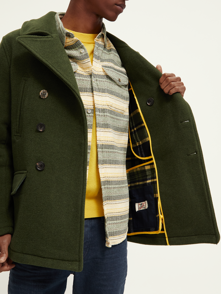 SCOTCH & SODA - Wool Blend Peacoat