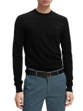 Load image into Gallery viewer, SCOTCH &amp; SODA - Crewneck Sweater in Black
