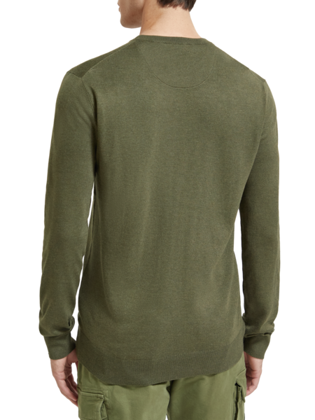 SCOTCH & SODA - Essentials Ecovero Viscose-Nylon Crewneck Pullover