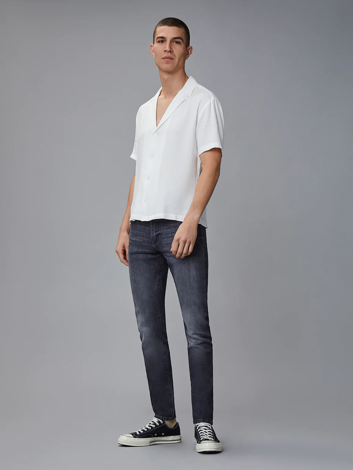 DL1961 - Hunter Skinny - Onyx