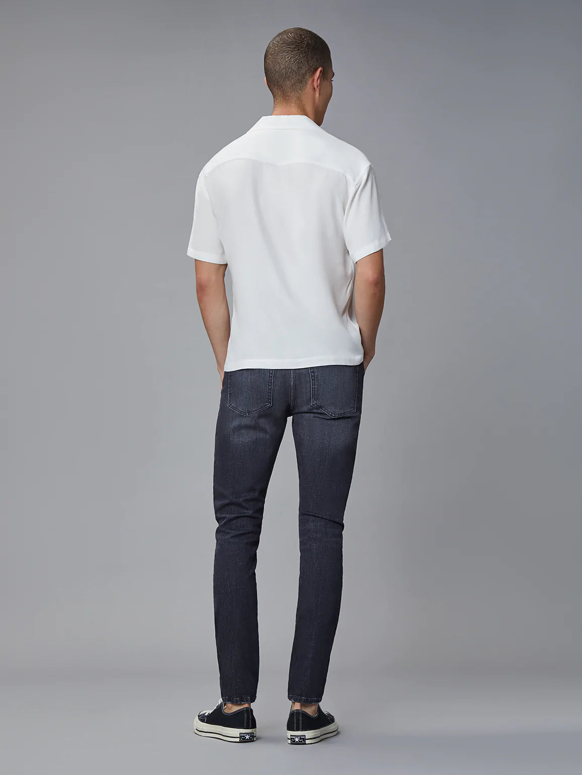 DL1961 - Hunter Skinny - Onyx