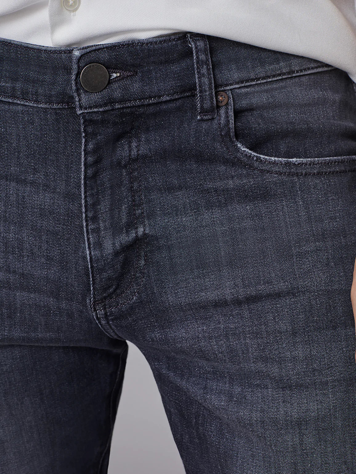 DL1961 - Hunter Skinny - Onyx