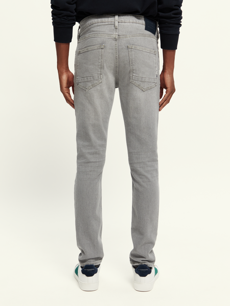 SCOTCH & SODA - Skim Super-Slim Grey Toned Jeans